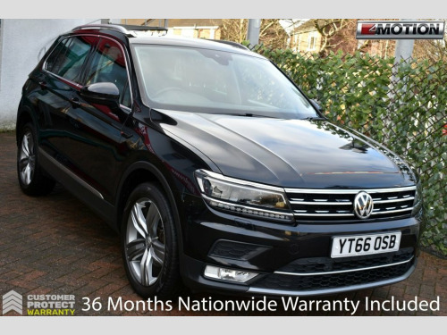 Volkswagen Tiguan  2.0TDi TECH SEL 4-MOTION 5 DOOR 6-SPEED 148 BHP (E