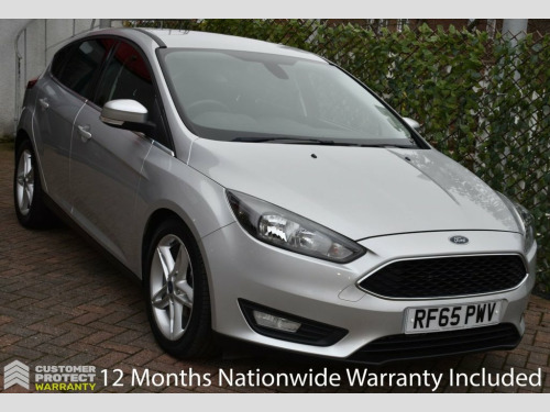 Ford Focus  1.6 ZETEC NAV AUTO 5 DOOR 123 BHP (EURO 6) Sat Nav