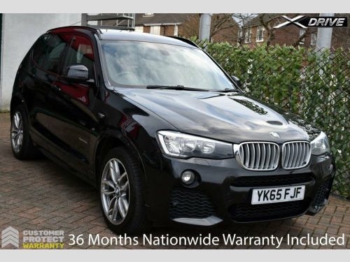 BMW X3  30d M-SPORT X-DRIVE 8-SPEED AUTO 255 BHP (EURO 6) 