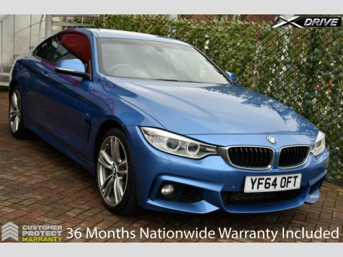 BMW 4 Series 435 435d M-SPORT X-DRIVE COUPE 8-SPEED AUTO 309 BHP (E