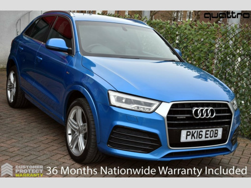 Audi Q3  2.0TDi QUATTRO S-LINE PLUS 5 DOOR 6-SPEED 148 BHP 