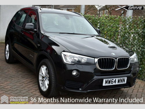 BMW X3  20d SE X-DRIVE 5 DOOR 6-SPEED 187 BHP Heated Seats