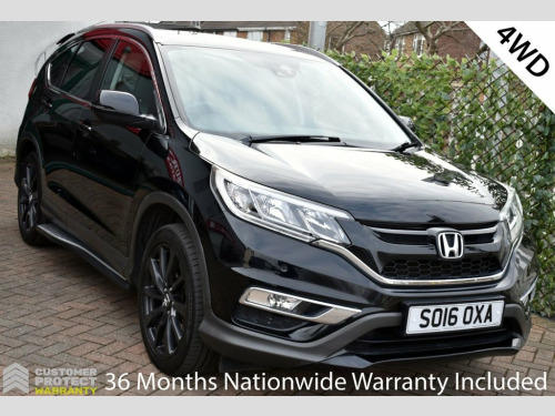 Honda CR-V  1.6 i-DTEC BLACK EDITION 4WD 6-SPEED 158 BHP (EURO