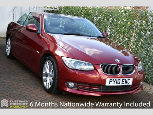 BMW 3 Series 330 330d SE CONVERTIBLE 6-SPEED 241 BHP Bluetooth / DA