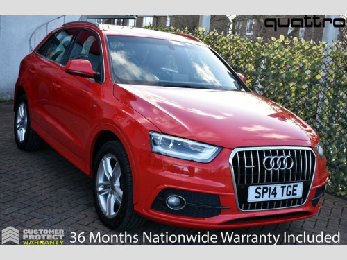 Audi Q3  2.0TDi S-LINE QUATTRO 5 DOOR S-TRONIC AUTO 175 BHP