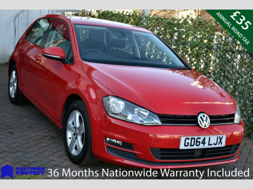Volkswagen Golf  1.4TSi MATCH 5 DOOR DSG AUTO 120 BHP (EURO 6) Full