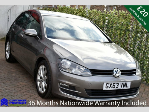Volkswagen Golf  1.4TSi GT 5 DOOR DSG AUTO 138 BHP (EURO 6) Park Pi