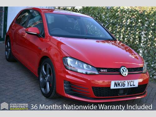 Volkswagen Golf  2.0GTi PERFORMANCE 5 DOOR 6-SPEED 227 BHP (EURO 6)