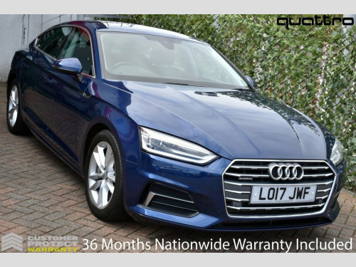 Audi A5  2.0TFSi SPORT SPORTBACK QUATTRO 5 DOOR S-TRONIC AU