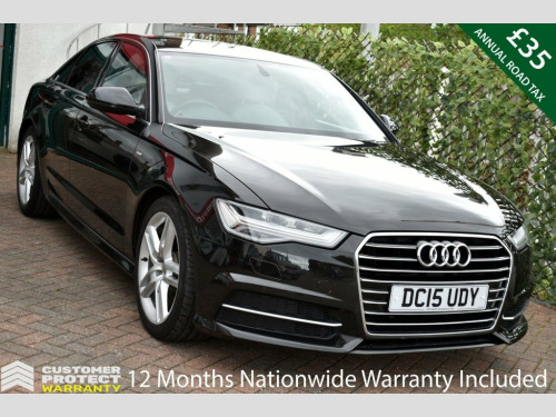 Audi A6  2.0TDi S-LINE ULTRA SALOON 6-SPEED 190 BHP Sat Nav