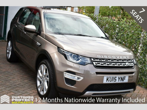 Land Rover Discovery Sport  2.2 SD4 HSE LUXURY 5 DOOR 9-SPEED AUTO 187 BHP 7 S