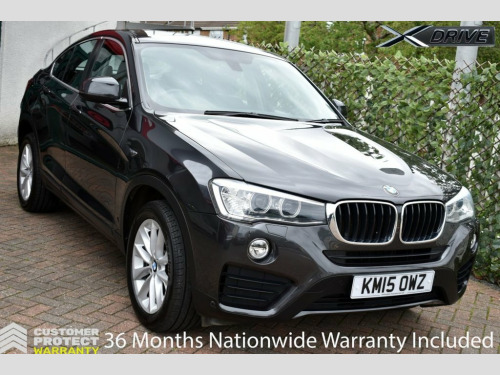 BMW X4  20d SE 5 DOOR X-DRIVE 8-SPEED AUTO 187 BHP (EURO 6