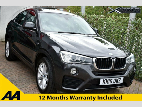 BMW X4  20d SE 5 DOOR X-DRIVE 8-SPEED AUTO 187 BHP (EURO 6