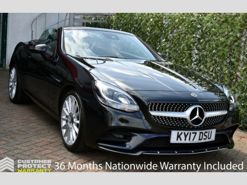 Mercedes-Benz SLC SLC180 SLC 180 AMG-LINE ROADSTER 6-SPEED 154 BHP (EURO 6)