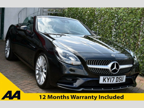 Mercedes-Benz SLC SLC180 SLC 180 AMG-LINE ROADSTER 6-SPEED 154 BHP (EURO 6)