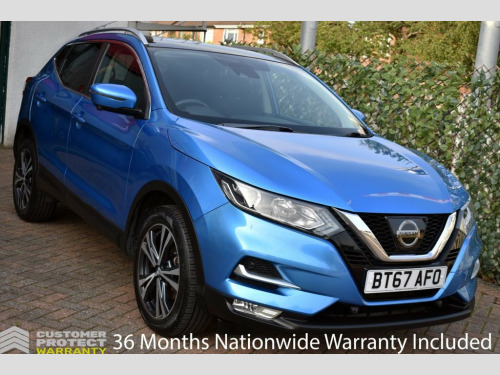 Nissan Qashqai  1.2 DIG-T N-CONNECTA 5 DOOR 6-SPEED 113 BHP (EURO 