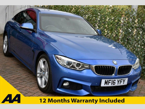 BMW 4 Series 420 420i M-SPORT 5 DOOR 8-SPEED AUTO 181 BHP (EURO 6) 