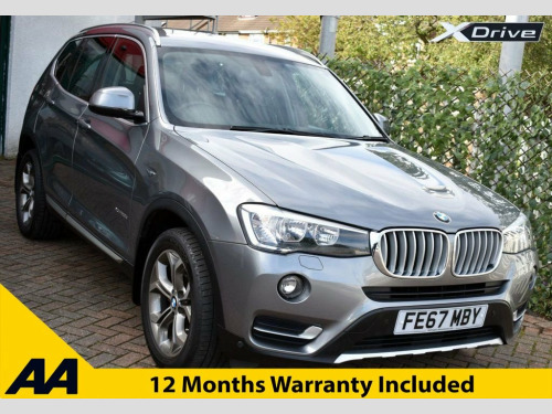 BMW X3  20d X-LINE X-DRIVE 5 DOOR 8-SPEED AUTO 187 BHP (EU