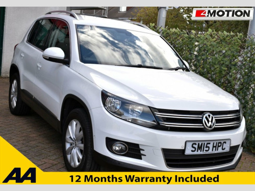 Volkswagen Tiguan  2.0TDi TECH MATCH 4-MOTION DSG AUTO 138 BHP Naviga