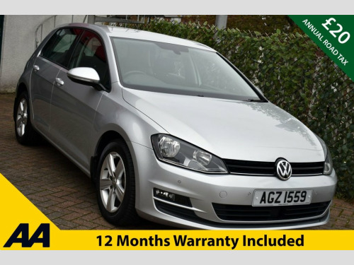 Volkswagen Golf  1.6TDi MATCH 5 DOOR DSG AUTO 104 BHP Park Assist /