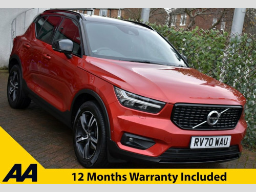Volvo XC40  1.5 T3 R-DESIGN 5 DOOR 8-SPEED AUTO 161 BHP (EURO  