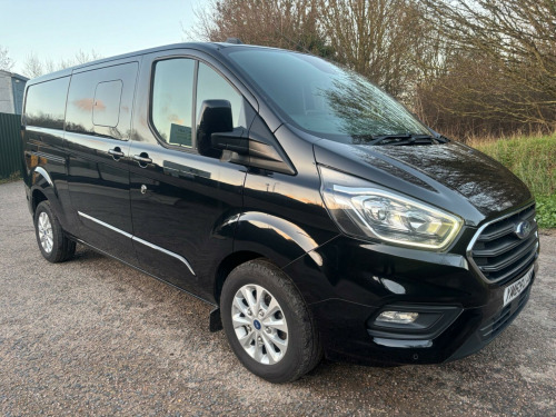 Ford Transit Custom  2.0 320 EcoBlue Limited Crew Van Auto L2 H1 Euro 6 (s/s) 5dr (6 Seat) 