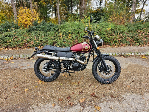 AJS DESERT SCRAMBLER  71 SCAMBLER