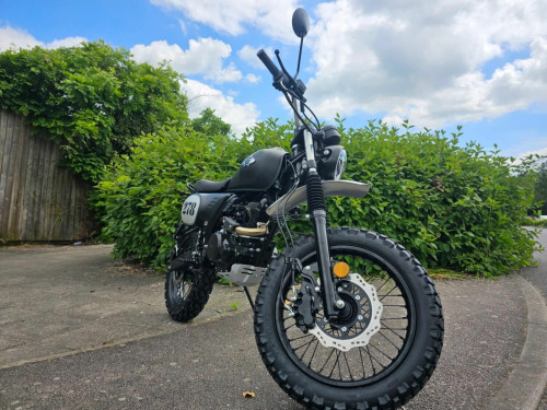 WK BIKES SCRAMBLER 125  E5, PETROL