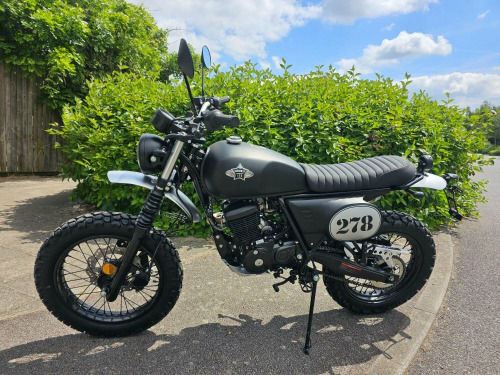 WK BIKES SCRAMBLER 125  E5, PETROL