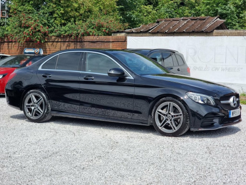 Mercedes-Benz C-Class C200 1.5 C200 MHEV EQ Boost AMG Line (Premium) Saloon 4