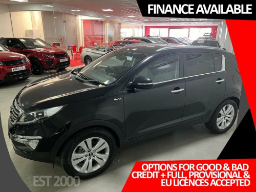 Kia Sportage  2.0L CRDI KX-3 SAT NAV 5d 134 BHP 2 KEYS