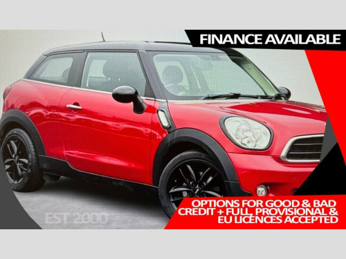 MINI Paceman  1.6 Cooper D SUV 3dr Diesel Manual Euro 5 (s/s) (1