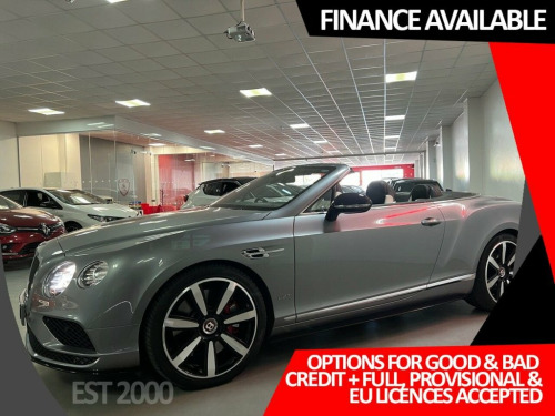Bentley Continental  4.0 V8 GTC S Convertible 2dr Petrol Auto 4WD Euro 
