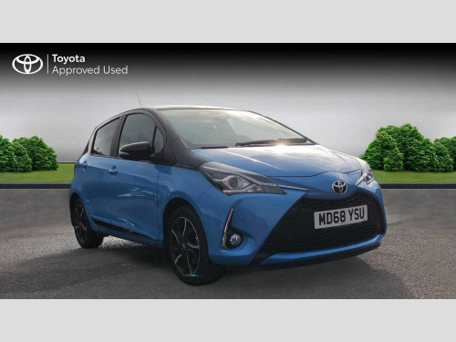 Toyota Yaris  1.5 VVT-i ( 111bhp ) ( Navi ) 2018.5MY Blue Bi-Tone