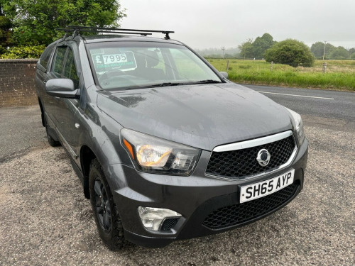 Ssangyong Korando Sports  2.0D SX Pickup Double Cab 4dr Diesel Manual 4WD Eu