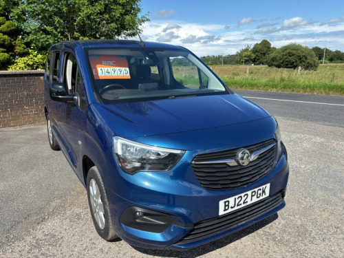 Vauxhall Combo  1.5 Turbo D SE MPV 5dr Diesel Manual 6Spd Euro 6 (