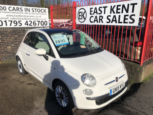 Fiat 500  1.2 Lounge 3dr [Start Stop]