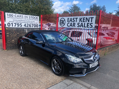 Mercedes-Benz E-Class E220 2.1 E220 BlueTEC AMG Line Cabriolet 2dr Diesel G-Tronic+ Euro 6 (s/s) (177 