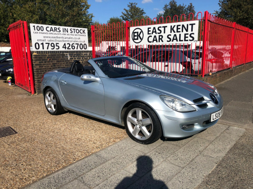 Mercedes-Benz SLK SLK200 Kompressor 1.8 SLK200 Kompressor Convertible 2dr Petrol Automatic (211 g/km, 163 bhp)