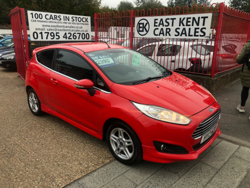 Ford Fiesta  1.0T EcoBoost Zetec Hatchback 3dr Petrol Manual Euro 5 (s/s) (100 ps)
