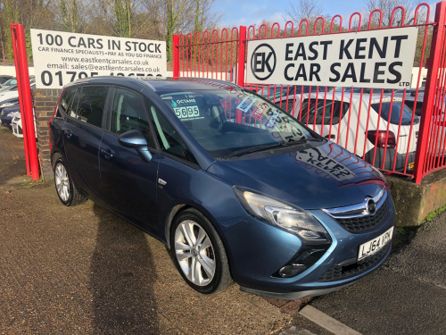 Vauxhall Zafira Tourer  2.0 CDTi SRi MPV 5dr Diesel Auto Euro 5 (165 ps) 