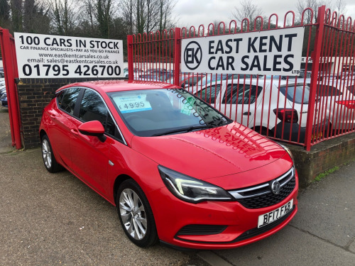 Vauxhall Astra  1.0i Turbo ecoFLEX Design Hatchback 5dr Petrol Manual Euro 6 (s/s) (105 ps) 