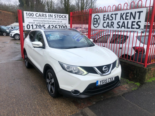 Nissan Qashqai  1.6 dCi n-tec+ SUV 5dr Diesel XTRON 2WD Euro 5 (s/s) (130 ps) 