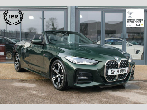 BMW 4 Series  2.0 420i M Sport Convertible 2dr Petrol Auto Euro 