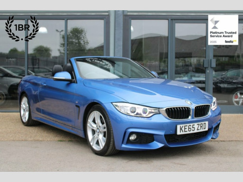 BMW 4 Series  2.0 428i M Sport Convertible 2dr Petrol Auto Euro 