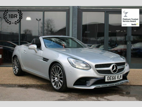 Mercedes-Benz SLC SLC300 2.0 SLC300 AMG Line Convertible 2dr Petrol G-Troni