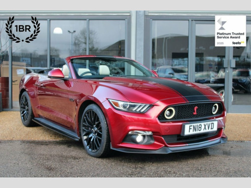 Ford Mustang  5.0 V8 GT Convertible 2dr Petrol SelShift Euro 6 ( 