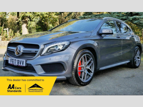 Mercedes-Benz GLA-Class GLA45 2.0 GLA45 AMG (Premium) SpdS DCT 4MATIC Euro 6 (s/s) 5dr