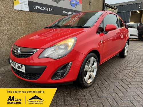 Vauxhall Corsa  1.2i ecoFLEX 16V SXi Euro 5 (s/s) 3dr (A/C)