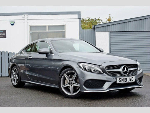 Mercedes-Benz C-Class  2.1 C220d AMG Line (Premium) Coupe 2dr Diesel G-Tr